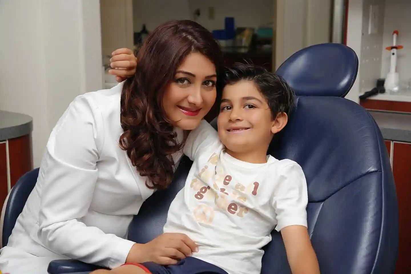 Glee_Dentistry_Mother_and_son_smile_family_Dentistry